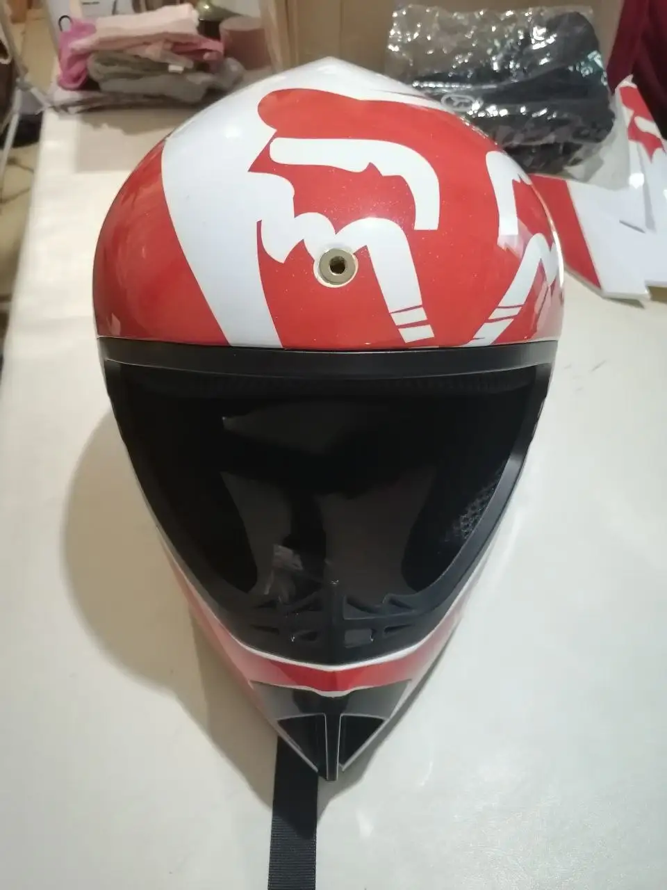 Мотошлем с аксессуарами - Мотоэкипировка (Барахолка) в Балашиха