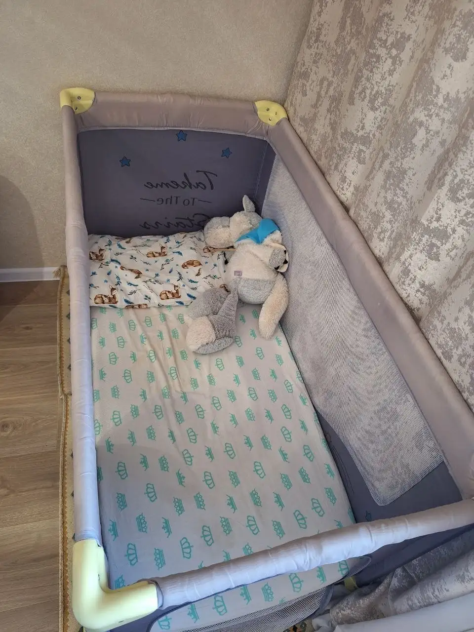 Кровать-манеж BabyTon с ортопедическим матрасом Rant - Детская мебель (Товары для детей) в Балашиха