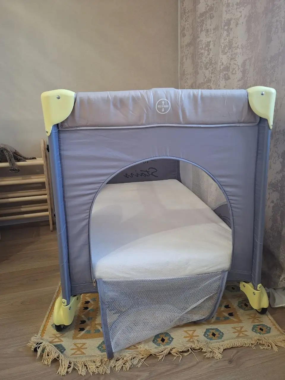 Кровать-манеж BabyTon с ортопедическим матрасом Rant - Детская мебель (Товары для детей) в Балашиха