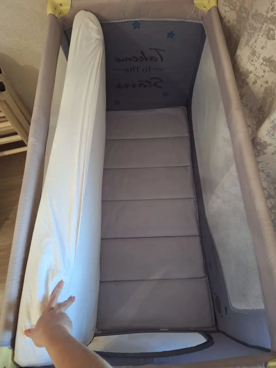 Кровать-манеж BabyTon с ортопедическим матрасом Rant - Детская мебель (Товары для детей) в Балашиха