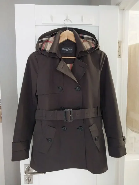 Тренч с капюшоном Maison David размер S - Рабочая одежда в Балашиха