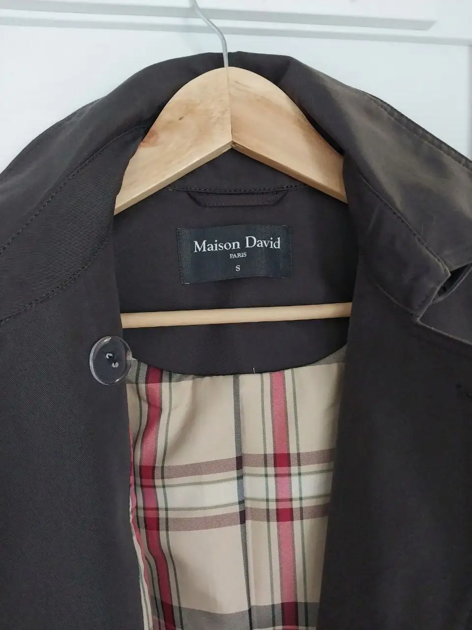 Тренч с капюшоном Maison David размер S - Верхняя одежда (Одежда) в Балашиха