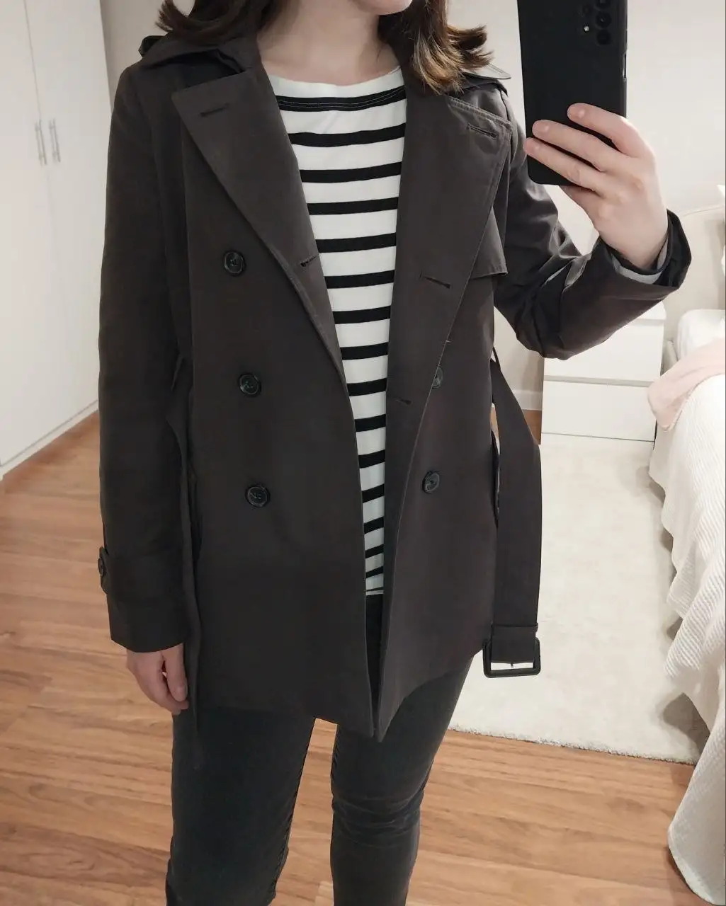 Тренч с капюшоном Maison David размер S - Верхняя одежда (Одежда) в Балашиха