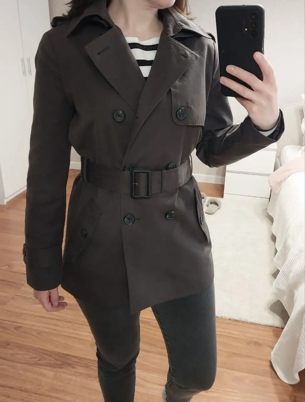 Тренч с капюшоном Maison David размер S - Верхняя одежда (Одежда) в Балашиха