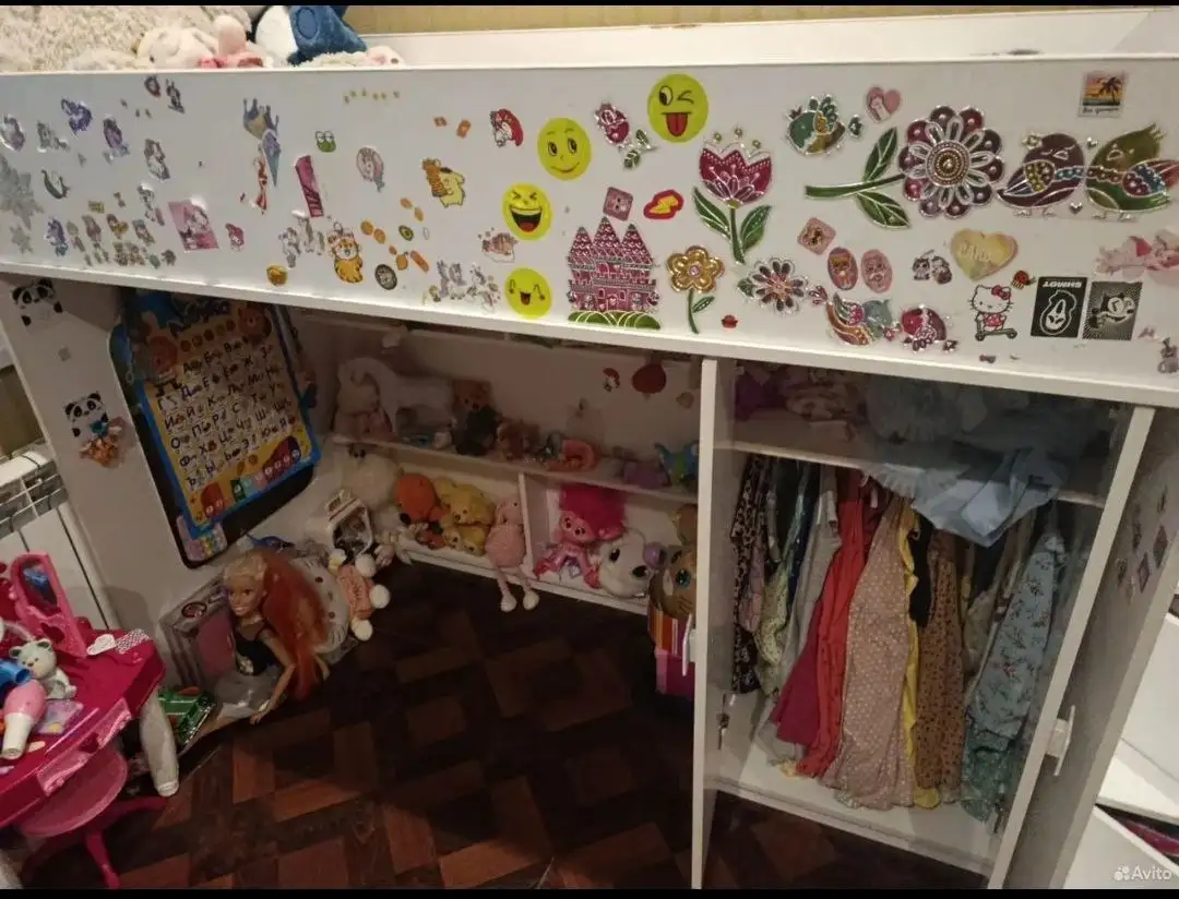 Кровать чердак Легенда с матрасом - Мебель (Для дома и дачи) в Балашиха