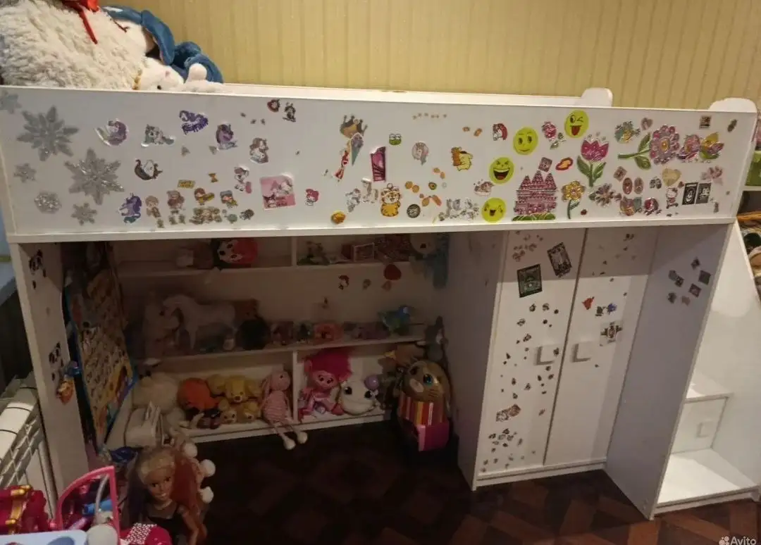 Кровать чердак Легенда с матрасом - Мебель (Для дома и дачи) в Балашиха