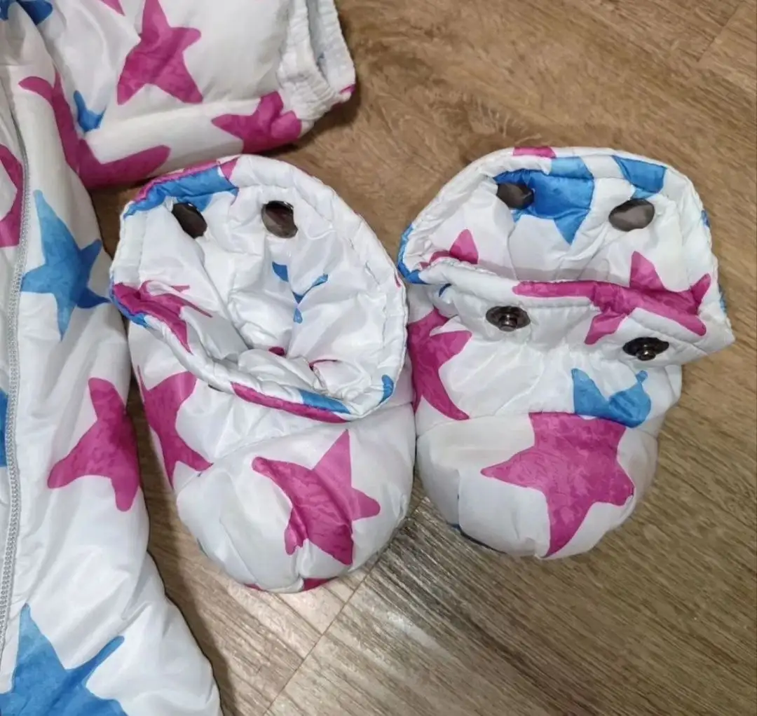 Комбинезон для девочки с меховым подкладом - Одежда (Товары для детей) в Балашиха