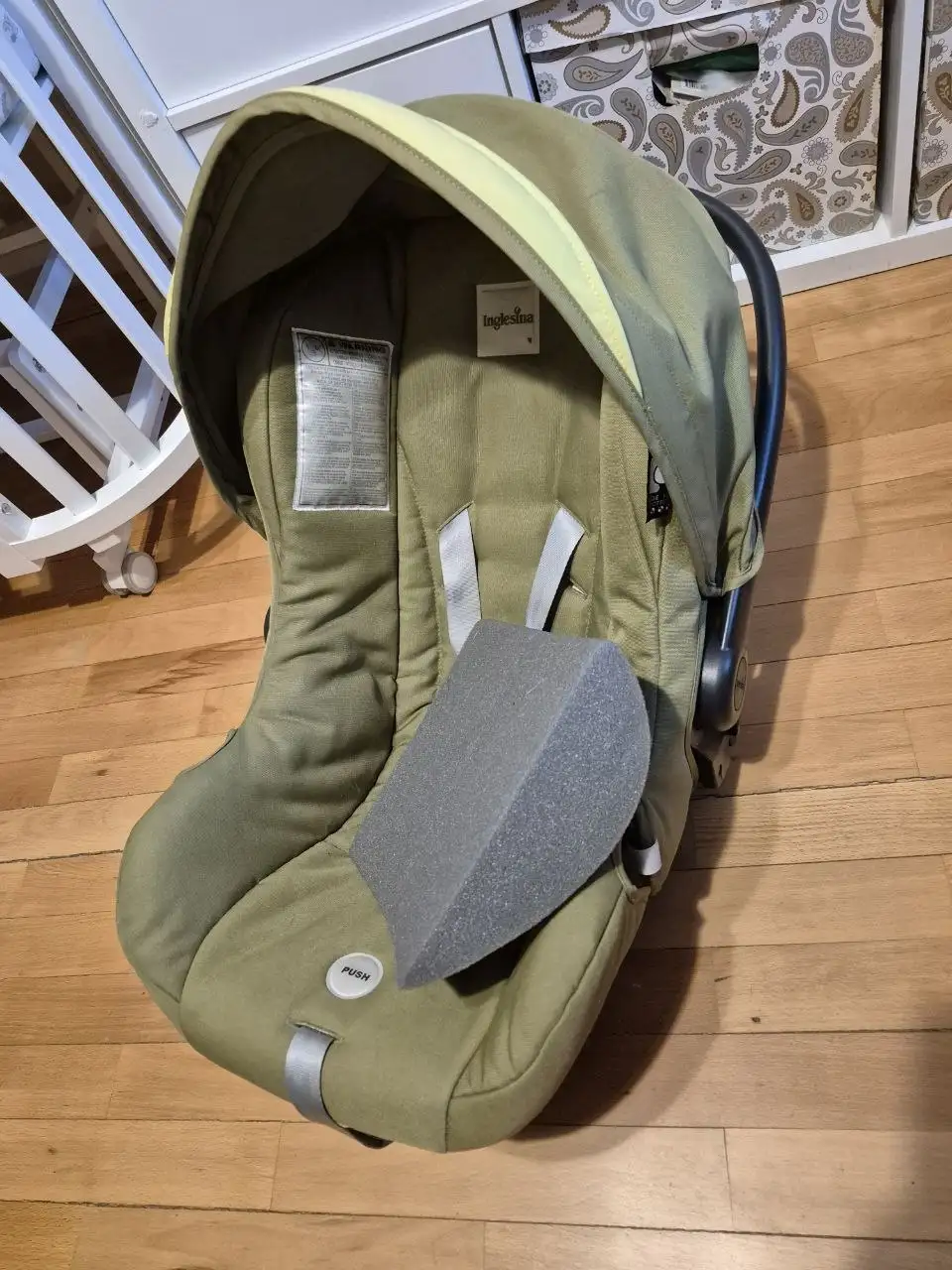 Продажа автолюльки Inglesina huggy shp с базой isofix - Автолюльки (Товары для детей) в Балашиха