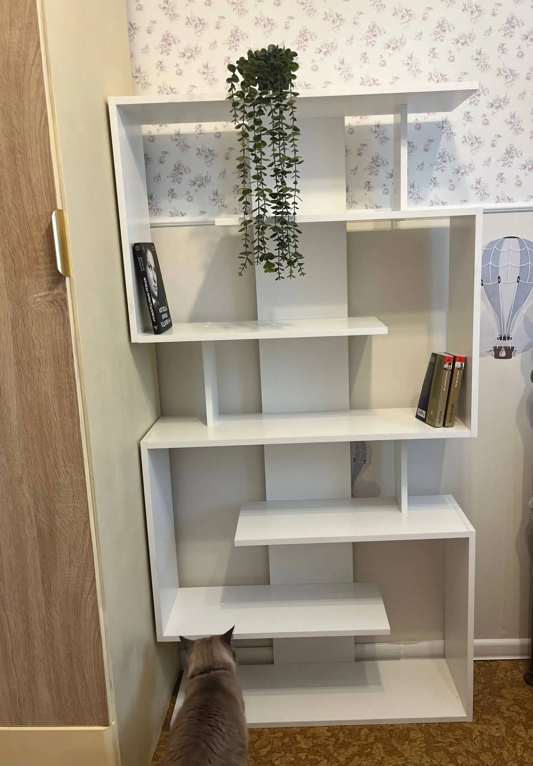 Стеллаж белый 161 см - Стеллажи (Барахолка) в Балашиха