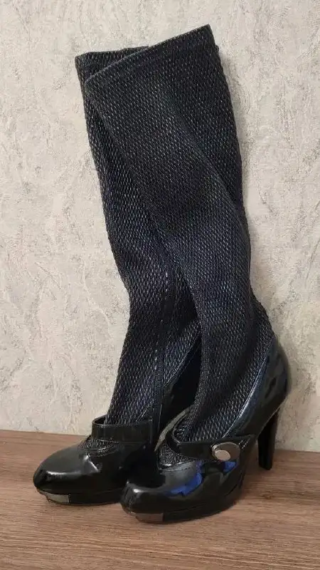 Женские сапоги-чулки 35 размера - Обувь (Одежда) в Балашиха