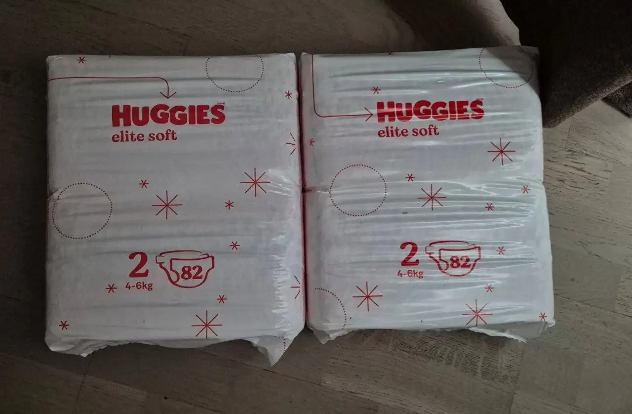 Продам подгузники Huggies 2 (4-6кг) 164 шт - Товары для детей в Балашиха
