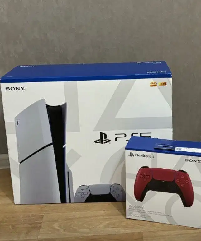 Sony PlayStation 5 Slim 1TB с дисководом - Игровые приставки (Электроника) в Балашиха
