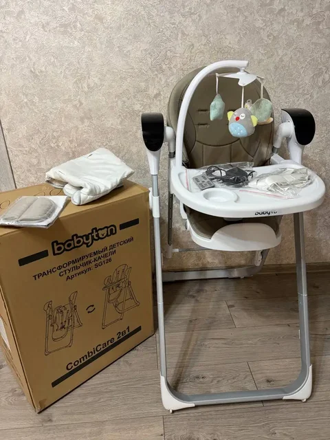 Детские электрокачели-качалка/стул для кормления - Товары для детей в Балашиха
