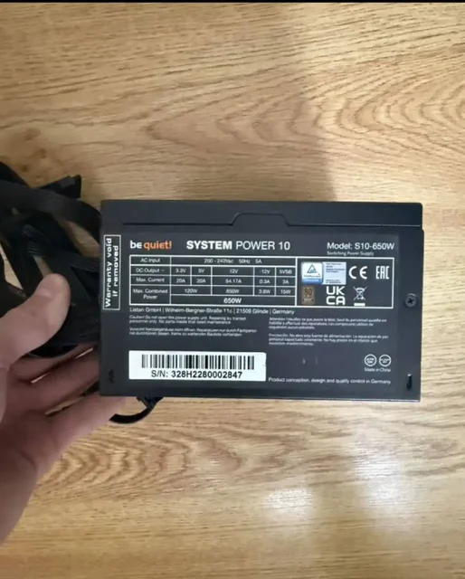 Блок питания be quiet! 650W - частное объявление в Балашиха