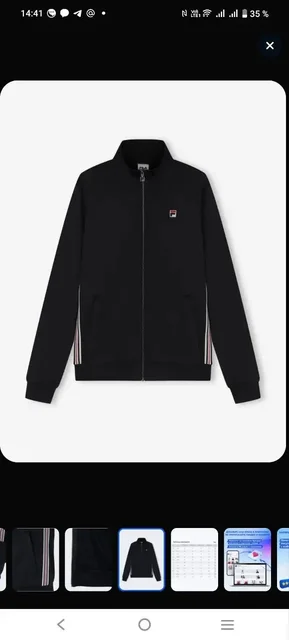 Оригинальная мужская олимпийка Fila, новая - частное объявление в Балашиха