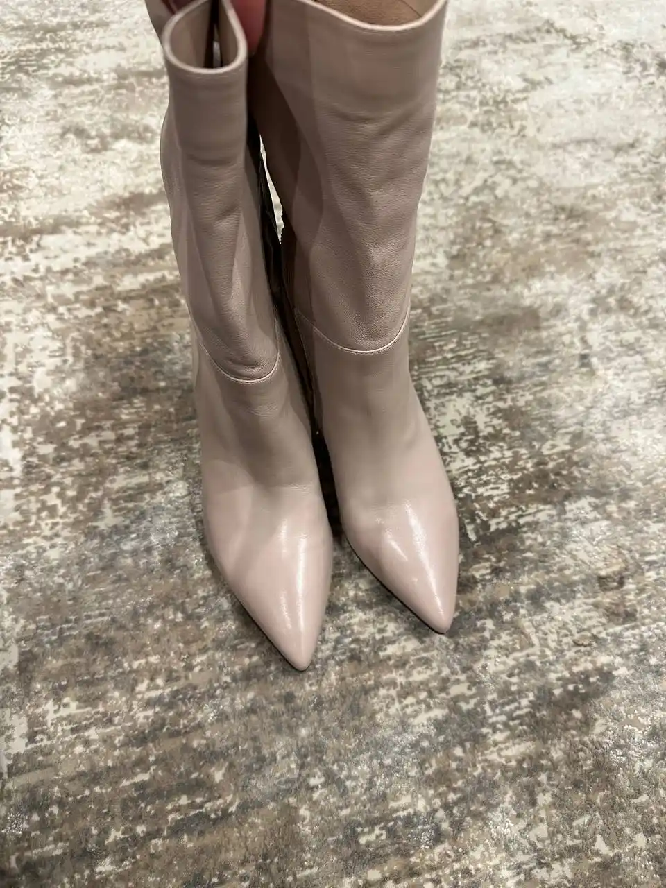 Полусапожки Эконика бежевый цвет 35 размер