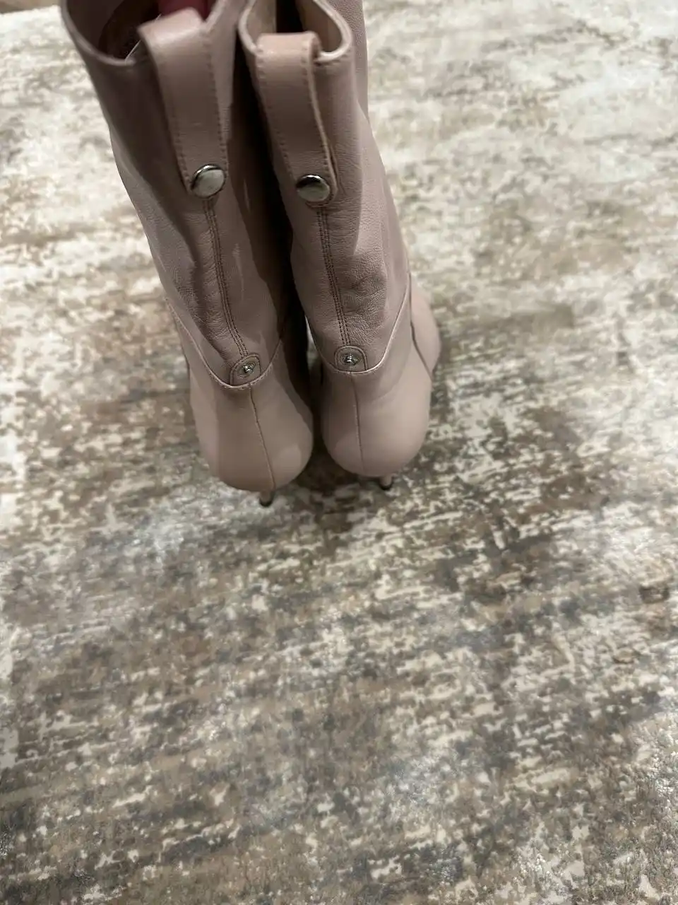 Полусапожки Эконика бежевый цвет 35 размер