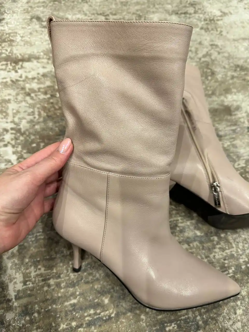 Полусапожки Эконика бежевый цвет 35 размер