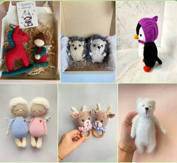 Новые игрушки в наличии и на заказ