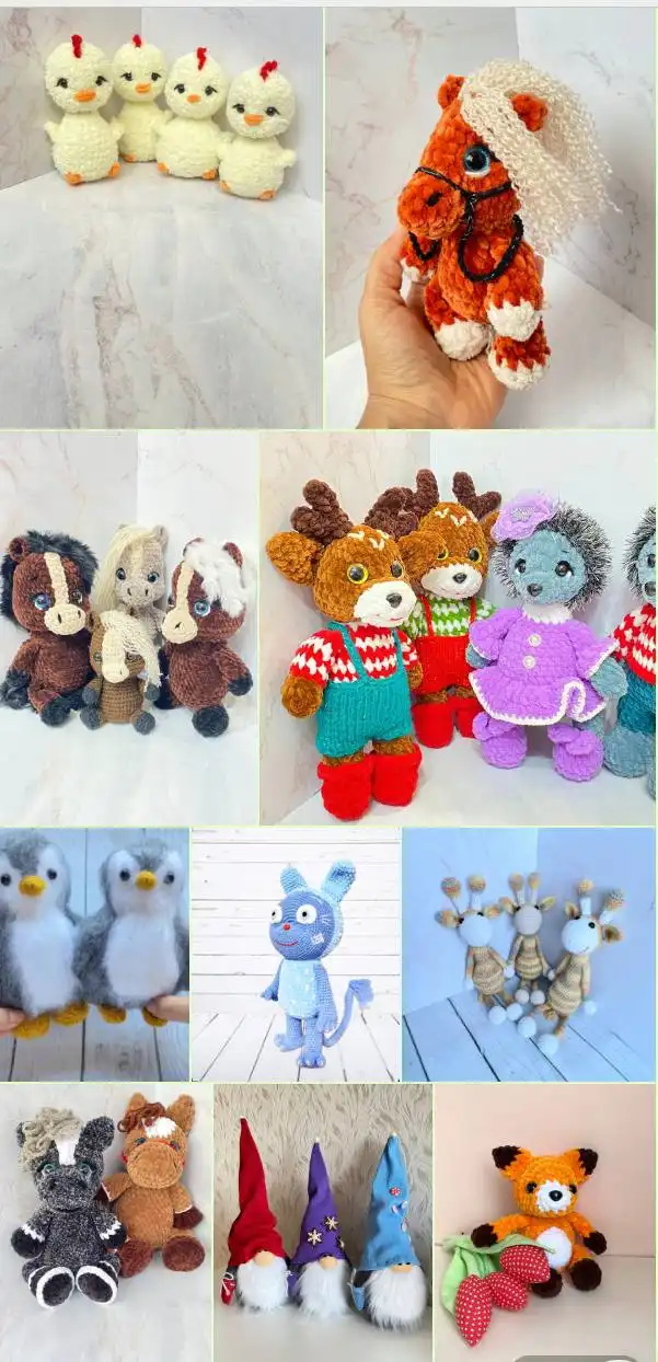 Новые игрушки в наличии и на заказ