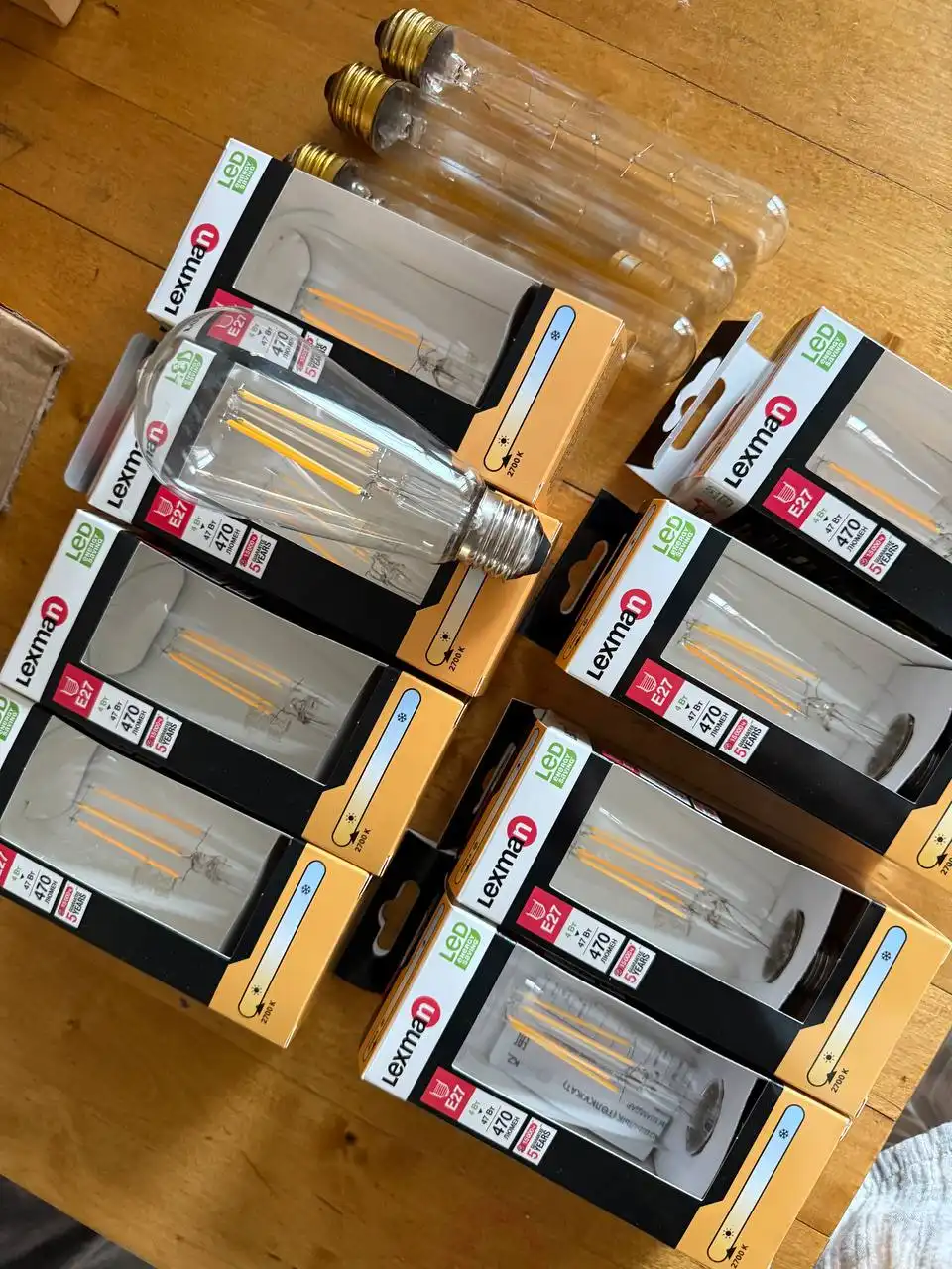 Лампочки в стиле лофт б/у