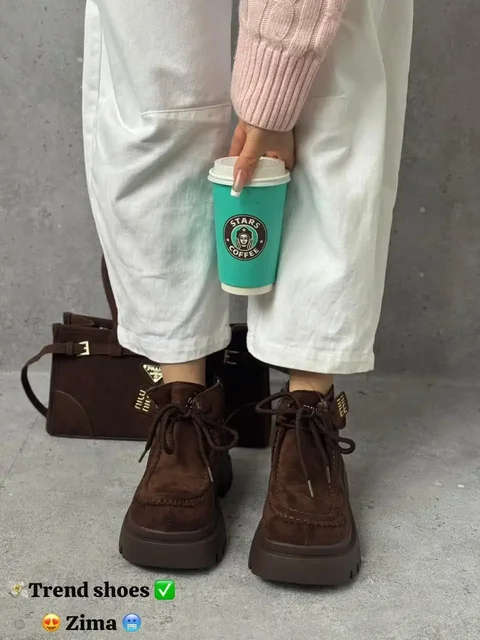 Женские зимние ботинки из натуральной замши - частное объявление в Новосибирск