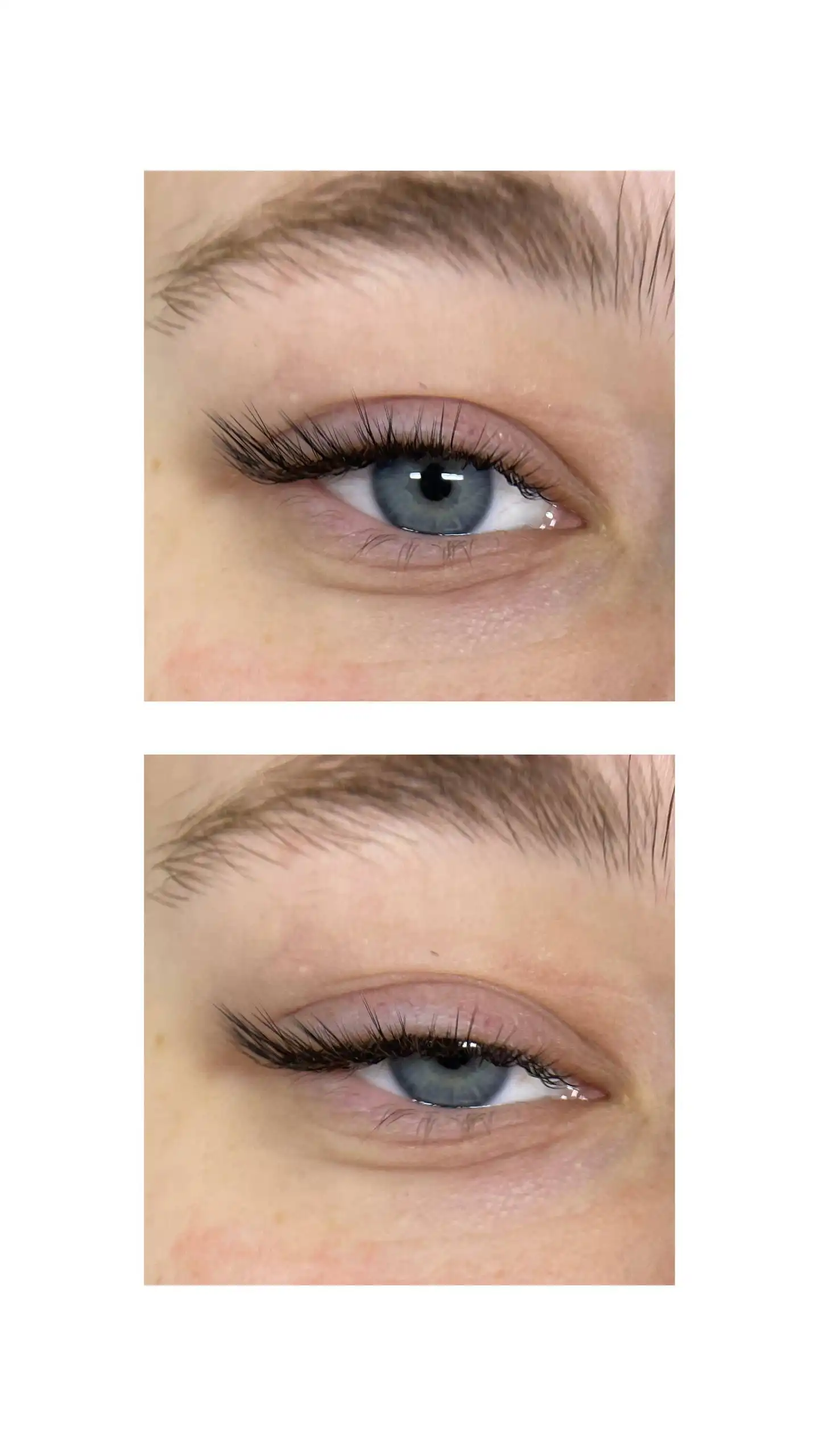 Наращивание и ламинирование ресниц для портфолио