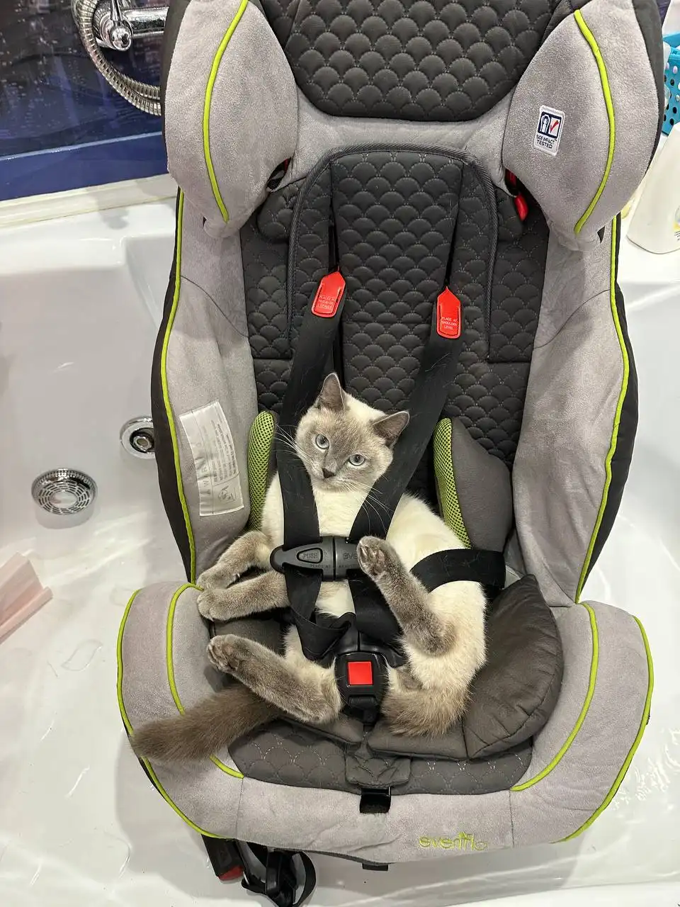 Продам детское автокресло Evenflo с системой ISOFIX