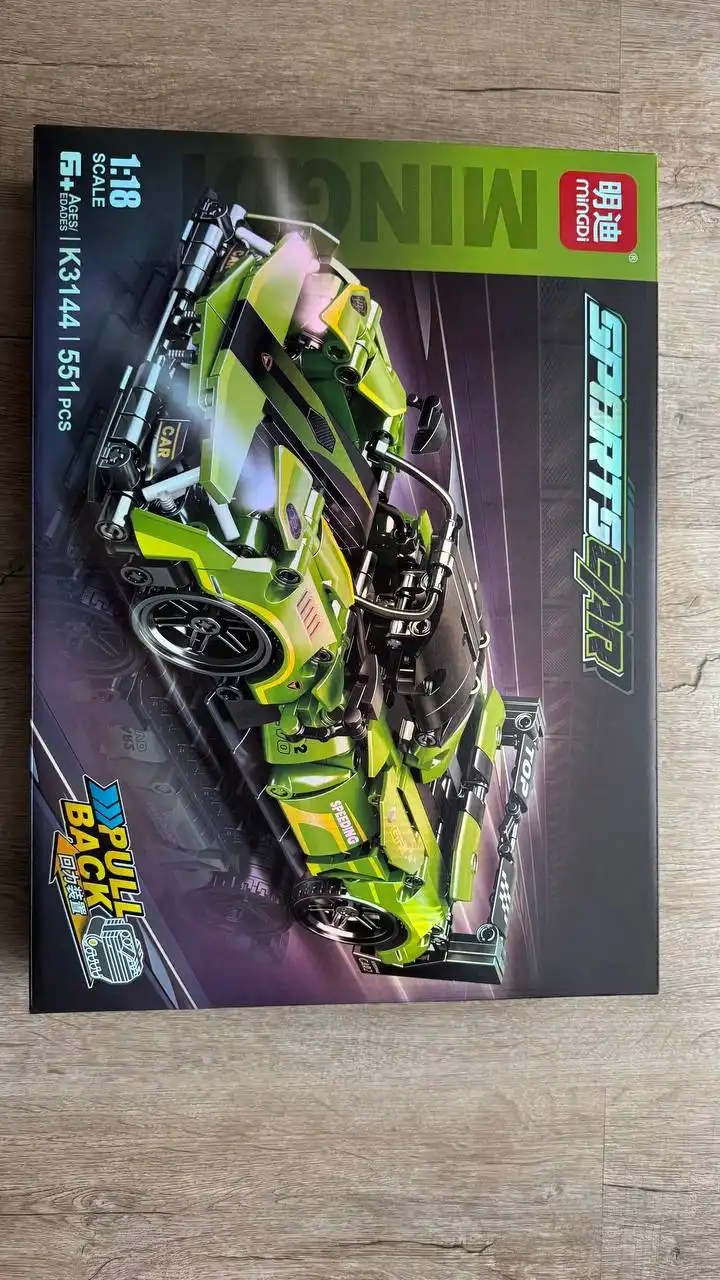 Новый конструктор с машинками