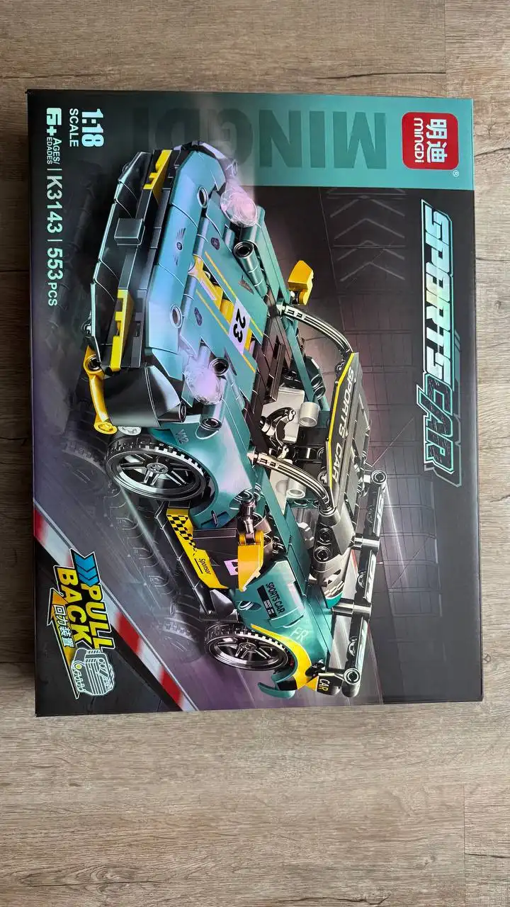 Новый конструктор с машинками