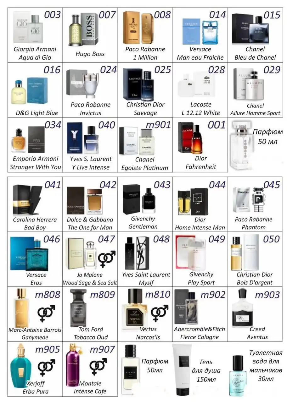 Европейский номерной парфюм Essens с аромадегустацией