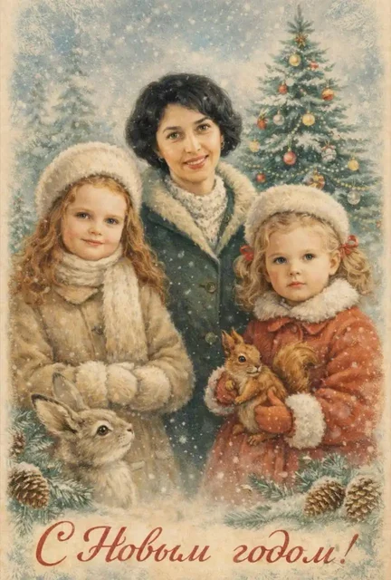 Фотосессия с ИИ и открыткой в подарок - частное объявление в Новосибирск