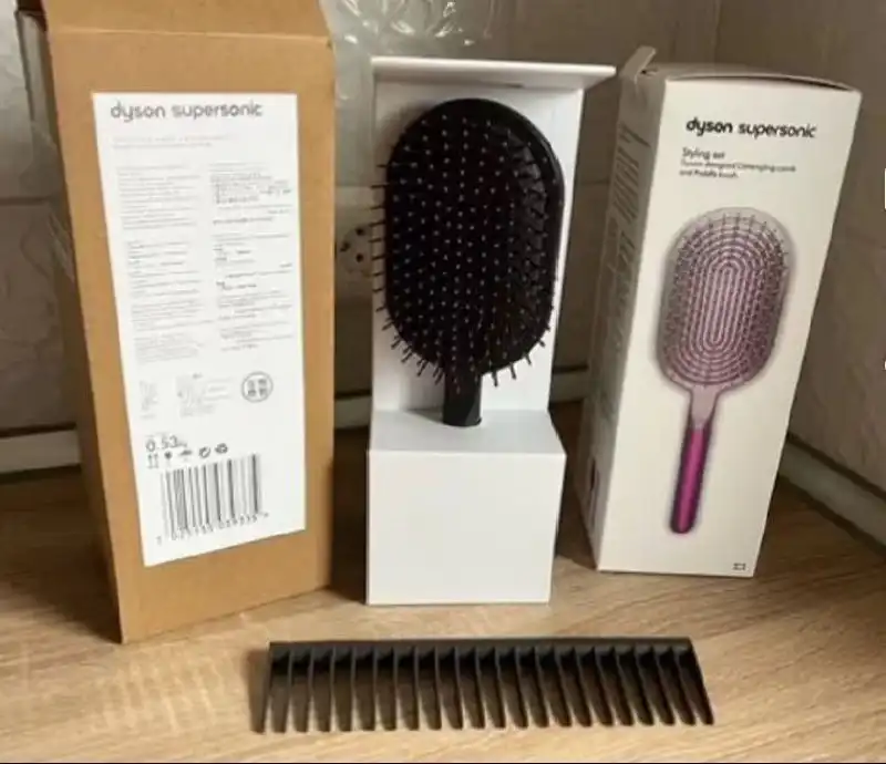 Массажная расческа и гребень для волос