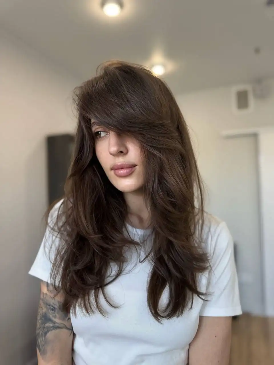 Окрашивание и стрижка в студии Дарьи