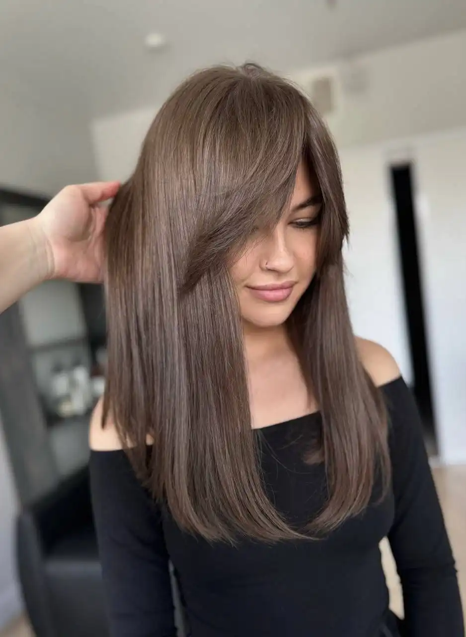 Окрашивание и стрижка в студии Дарьи