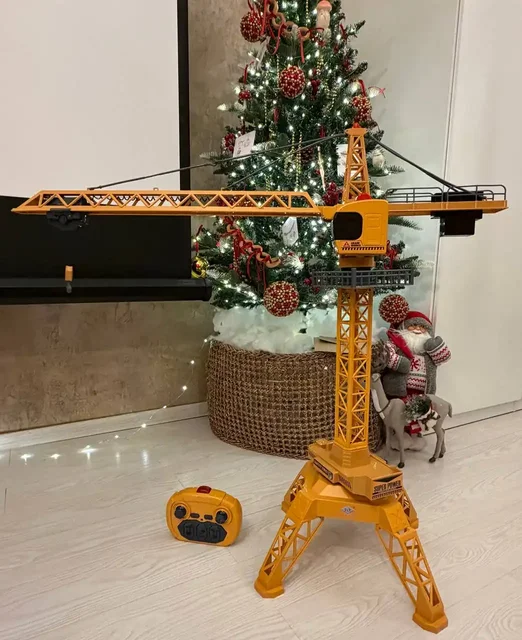 Строительный кран на радиоуправлении для детей - Хобби и отдых в Новосибирск