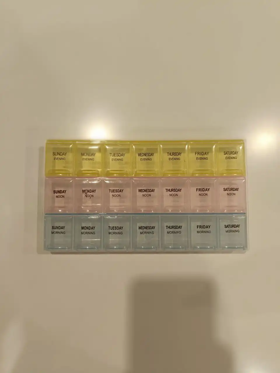 Таблетница на неделю