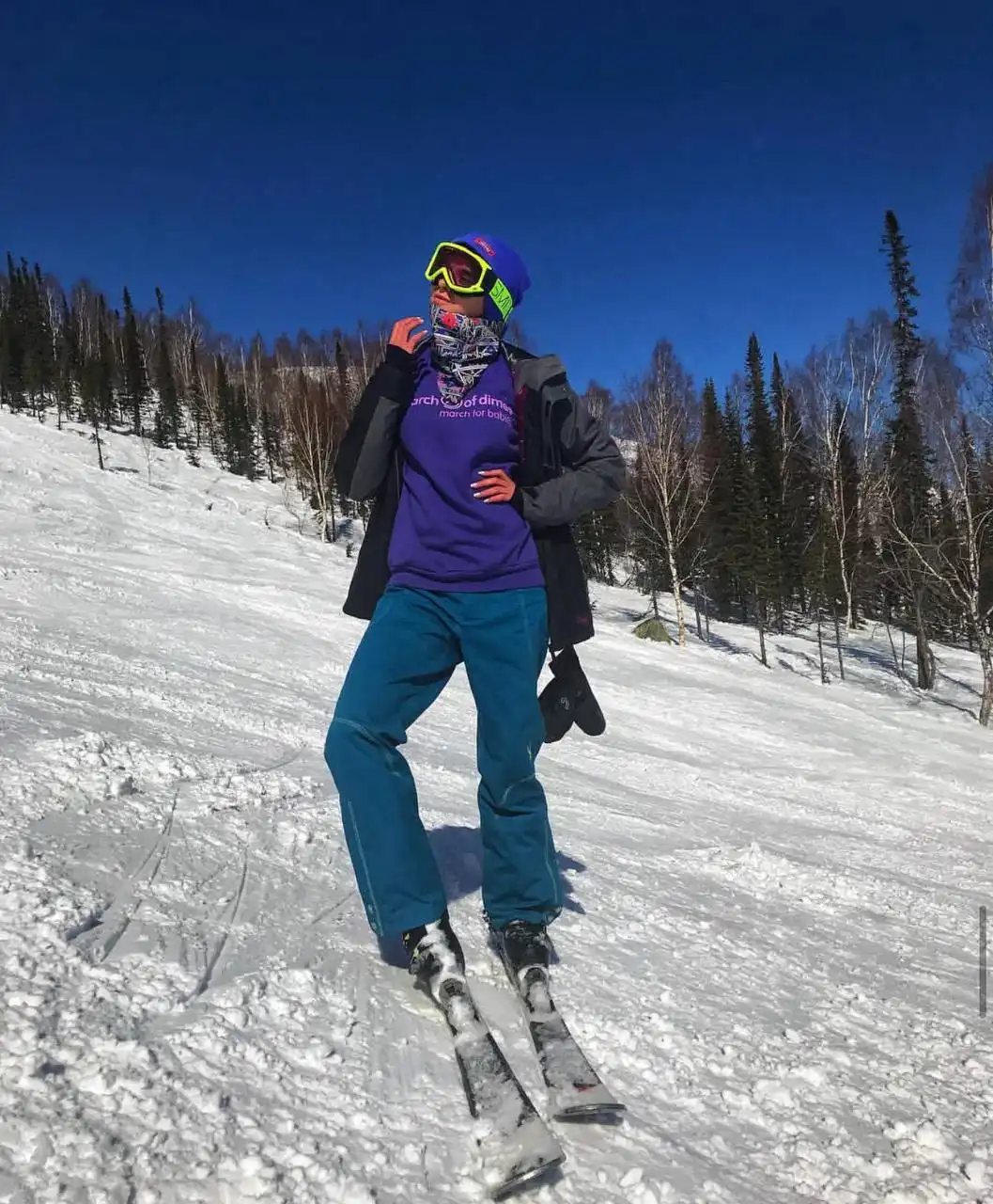 Горнолыжные штаны Spyder и женская куртка - Спортивная одежда (Одежда) в Новосибирск