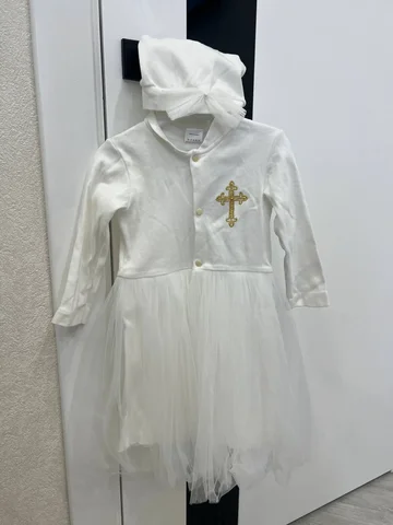 Крестильное платье 86 размер - частное объявление в Новосибирск