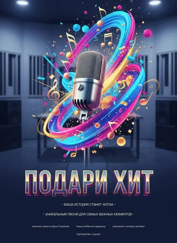 Персональная песня в подарок - уникальное музыкальное поздравление - Репетиторство в Новосибирск