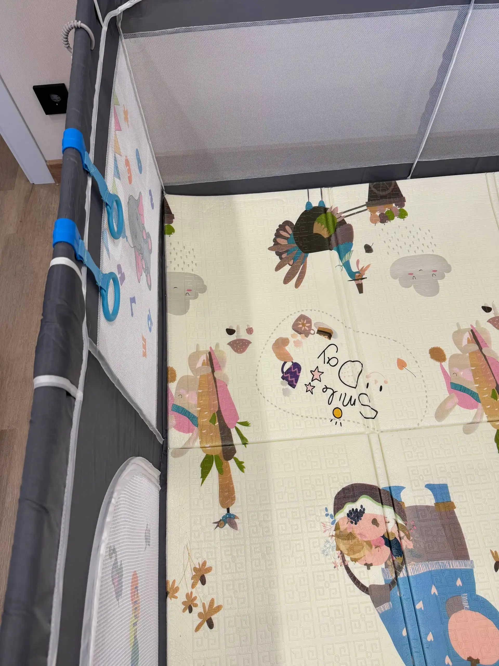 Детский игровой манеж 150х150 см - Товары для детей в Новосибирск