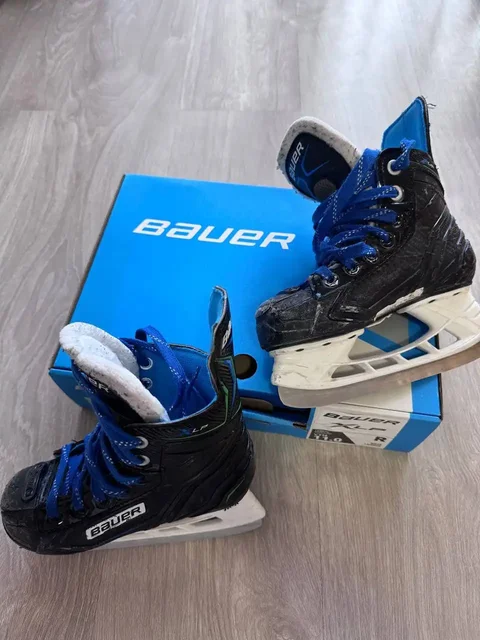 Детские хоккейные коньки Bauer размер U11 (29,5) - Коллекционирование в Новосибирск