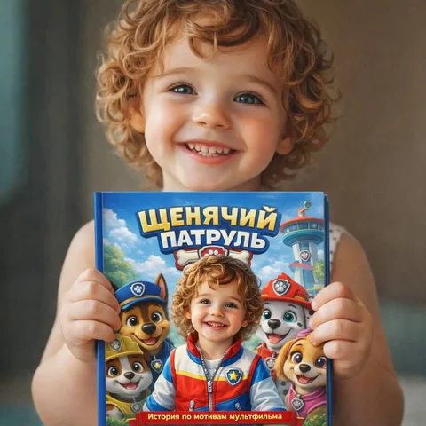 Персональные детские книги с героем-ребёнком - Постельное бельё в Новосибирск