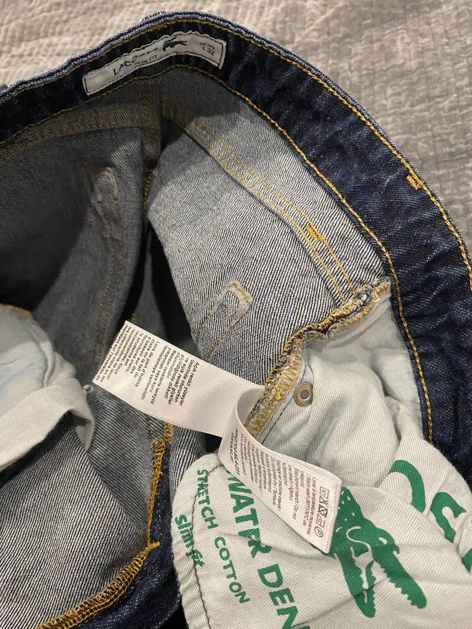 Джинсы Lacoste Slim Fit W32 L32 - Джинсы (Одежда) в Новосибирск