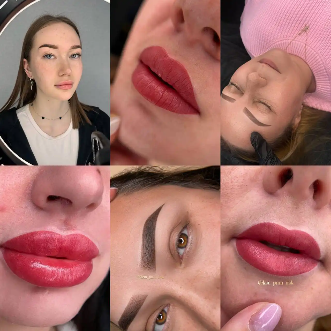 Перманентный макияж губ, бровей и межреснички в Новосибирске - Косметология (Услуги) в Новосибирск