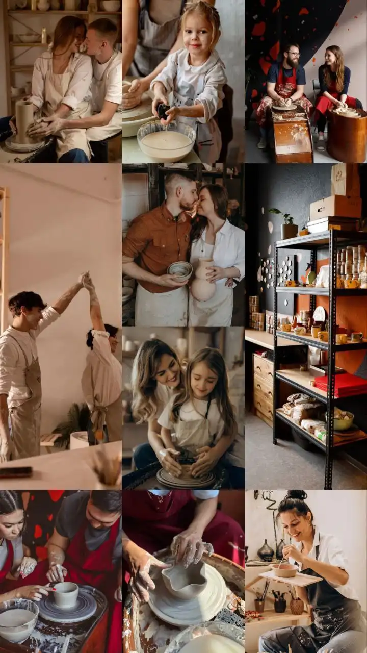 Фотопроект 'Гончарный круг' - романтичный фотодень с гончарным мастер-классом - Фотоуслуги (Услуги) в Новосибирск