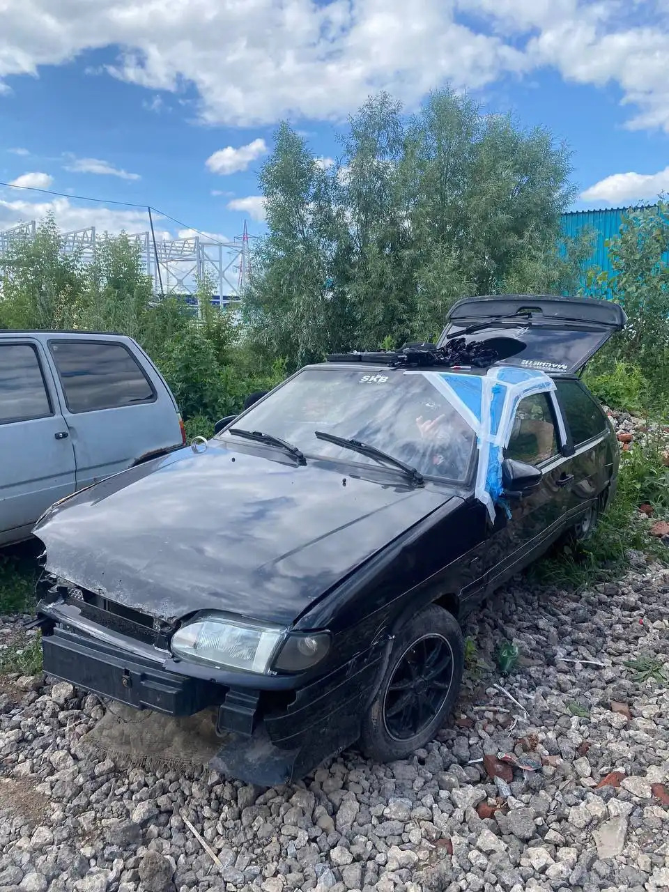 ВАЗ 2113 после ДТП