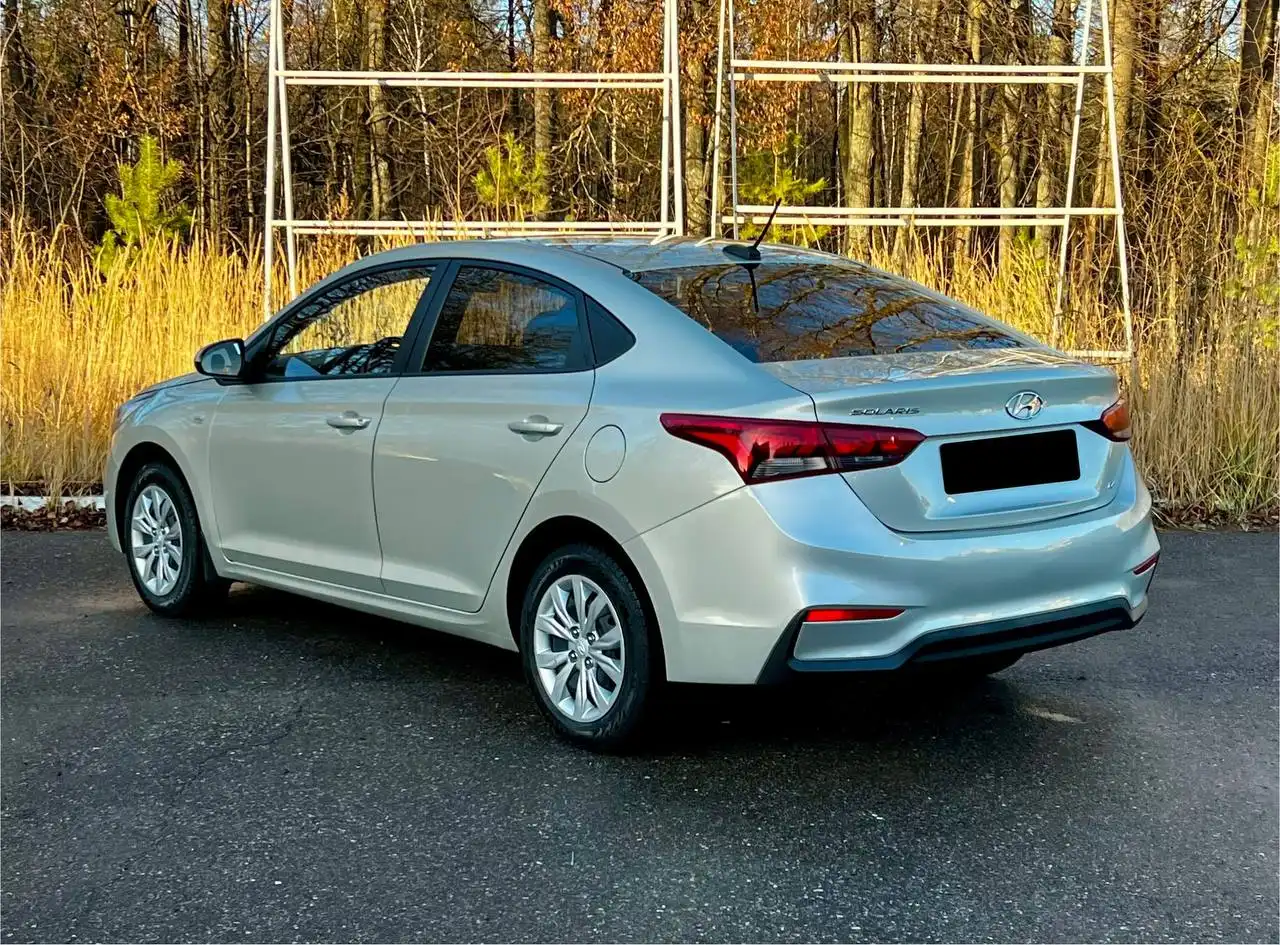 Hyundai Solaris 2019 в отличном состоянии