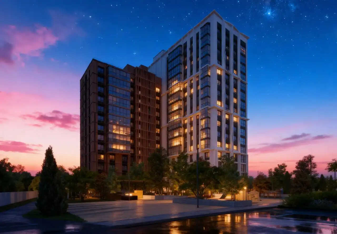 Уникум на Амирхана - квартиры с видом на Чайковое озеро