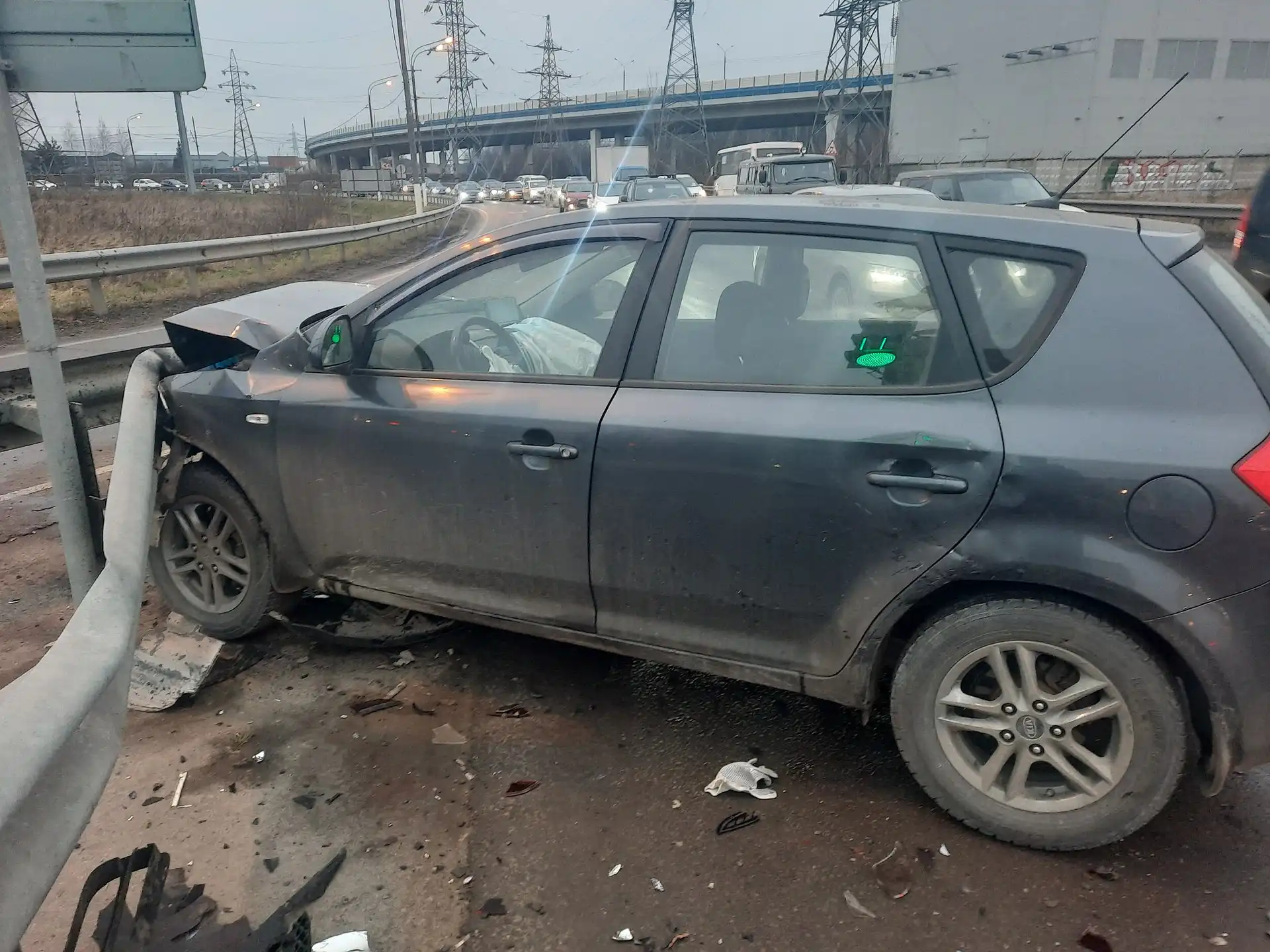 Kia Ceed 2009 г.в. с повреждениями после аварии - Легковые автомобили (Авто) в Подольск